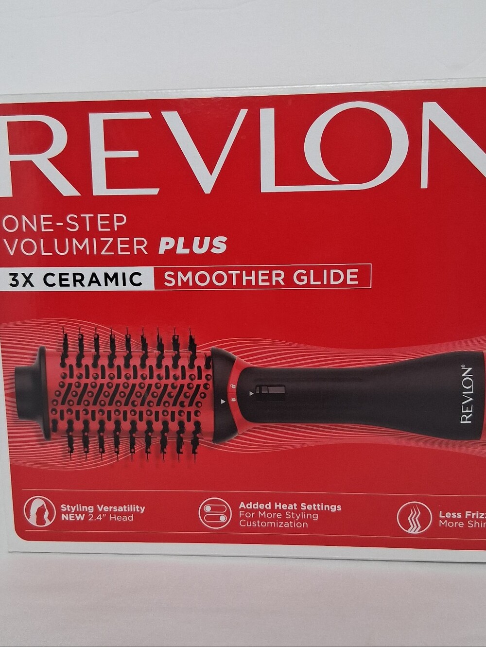 Revlon One-Step Volumizer Plus 3X Ceramic Hair Dryer Brush Smooth Glide New